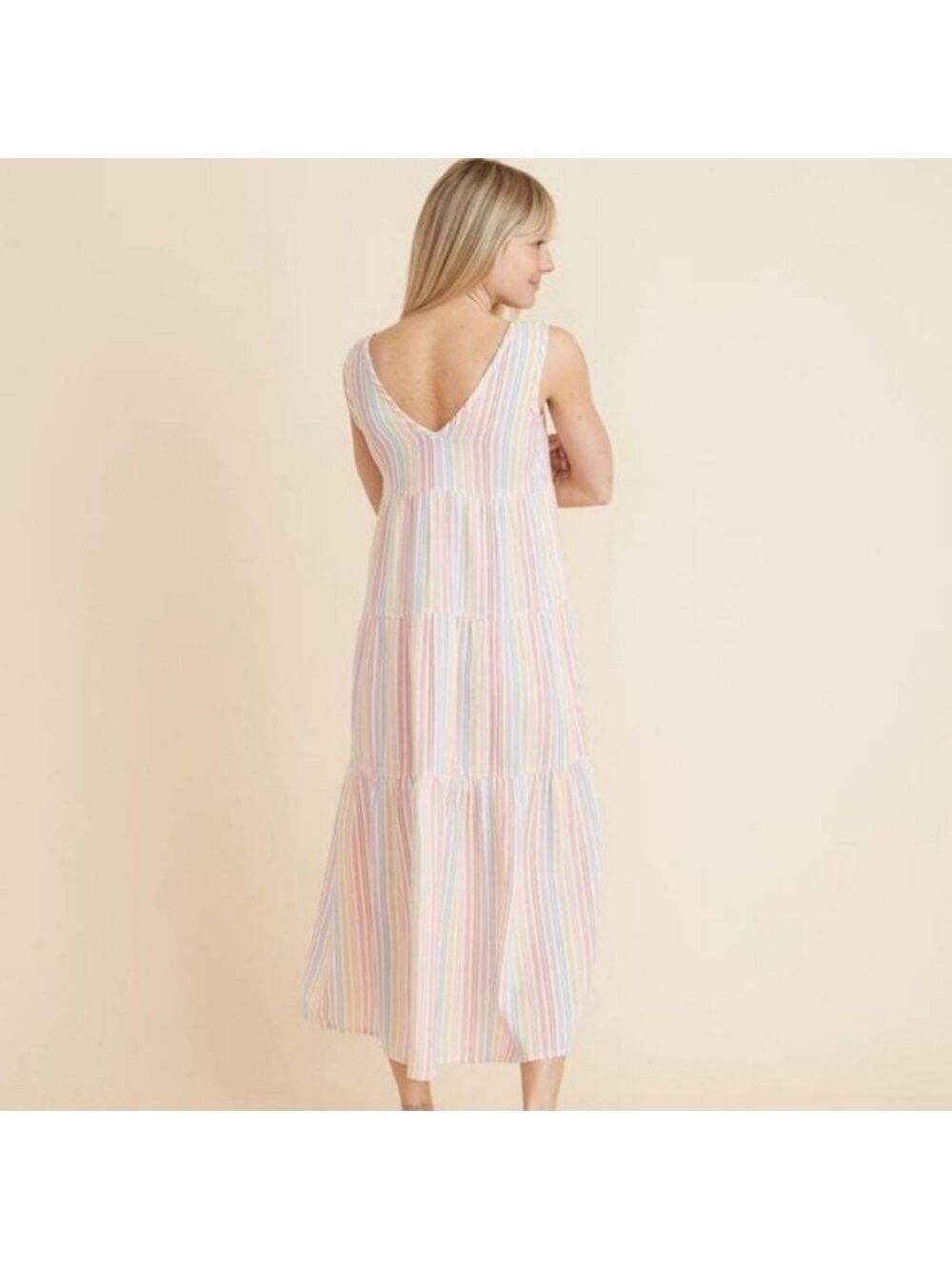 MARINE layer Corinne Maxi Dress - Picture 4 of 7